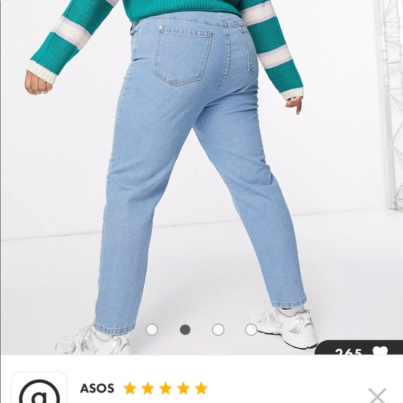 Wednesday’s Girl Curve Mom Jeans - Picture 5 of 6